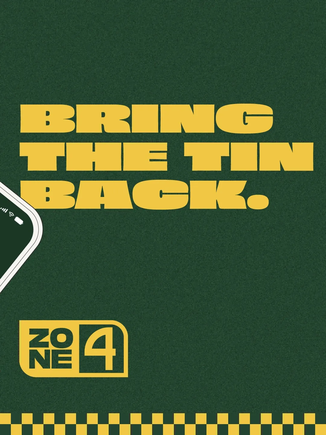 Bring the tin back