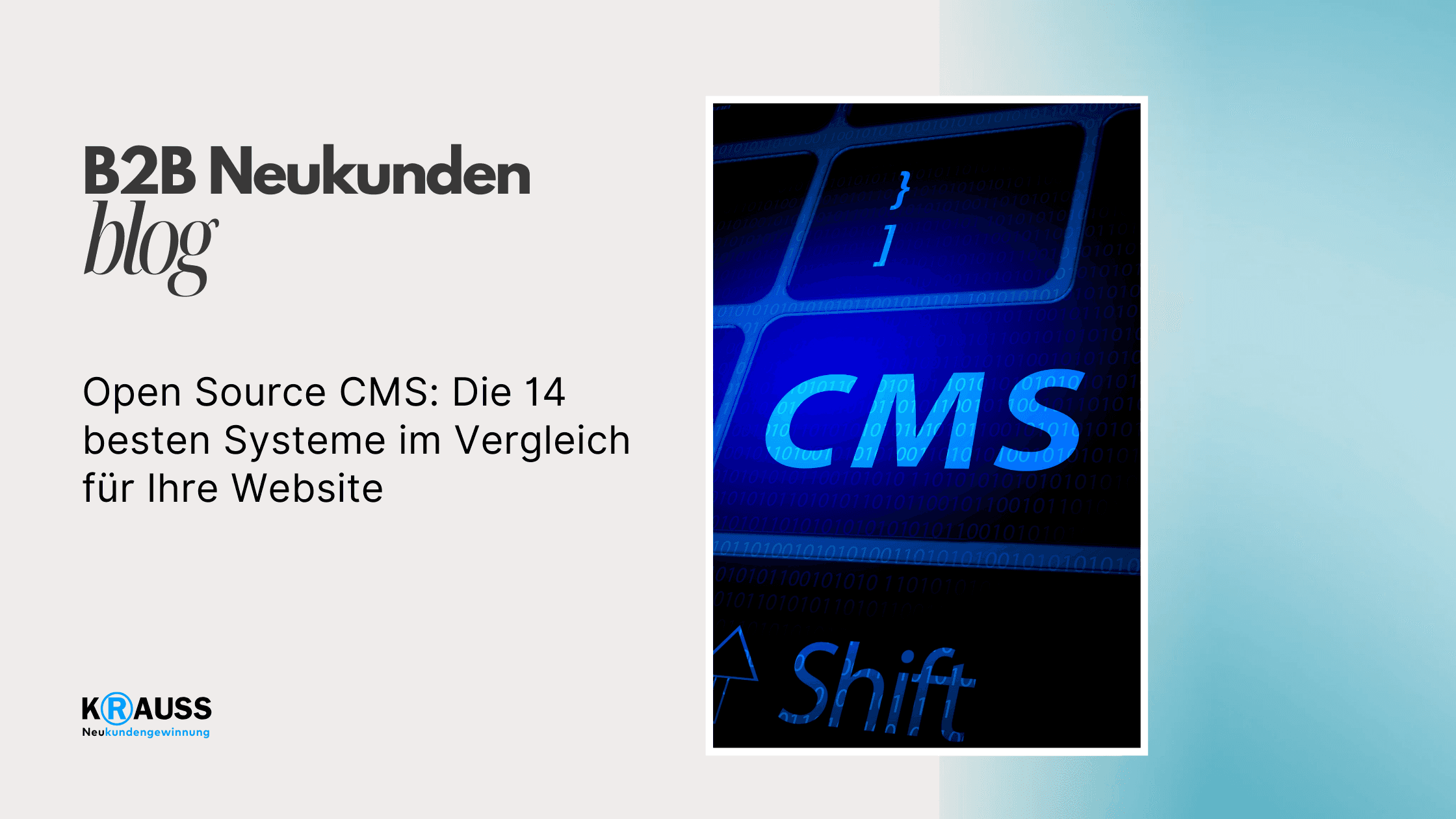 Open Source CMS: Die 14 besten Systeme im Vergleich für Ihre Website