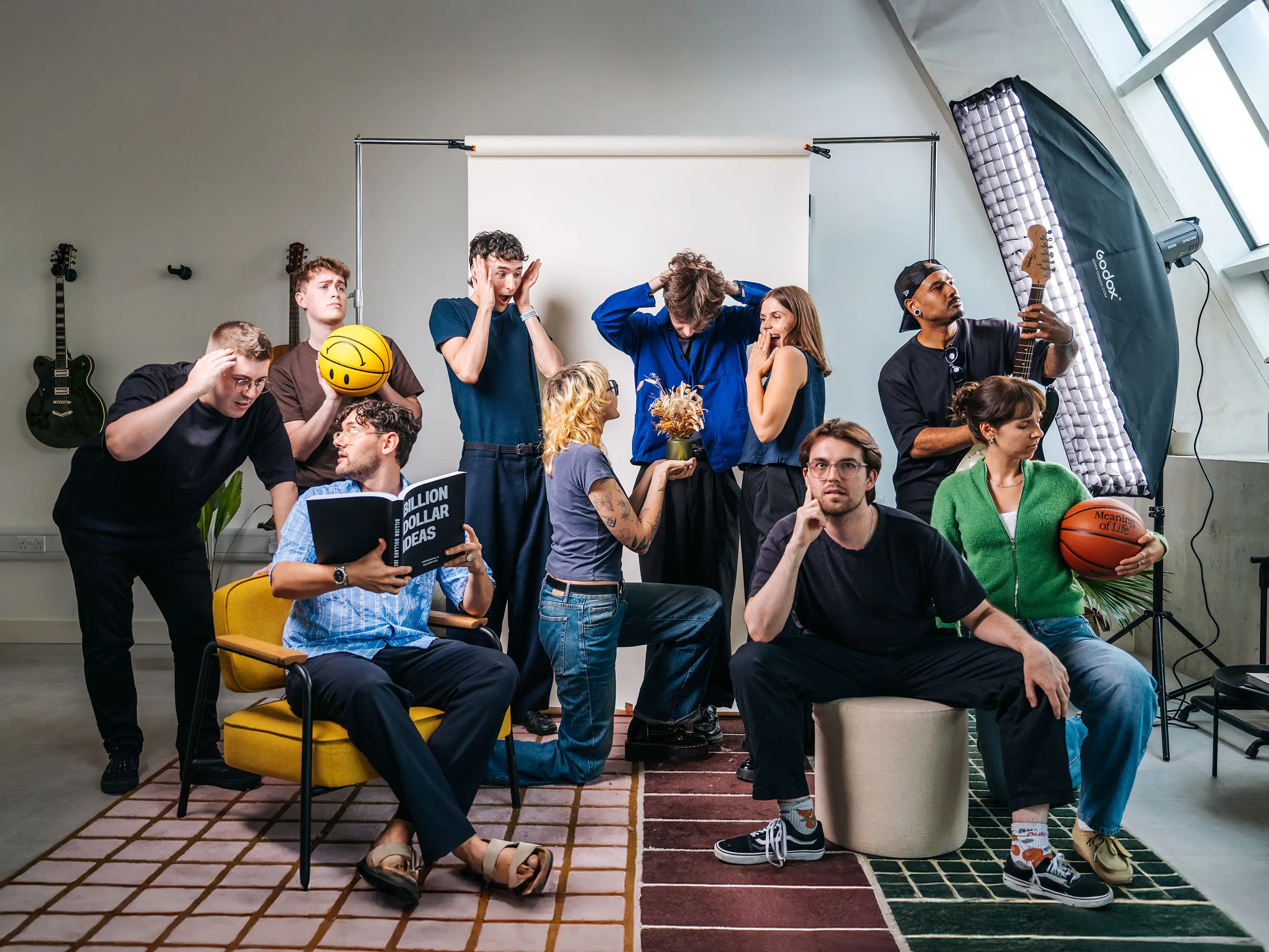 New genre team photo