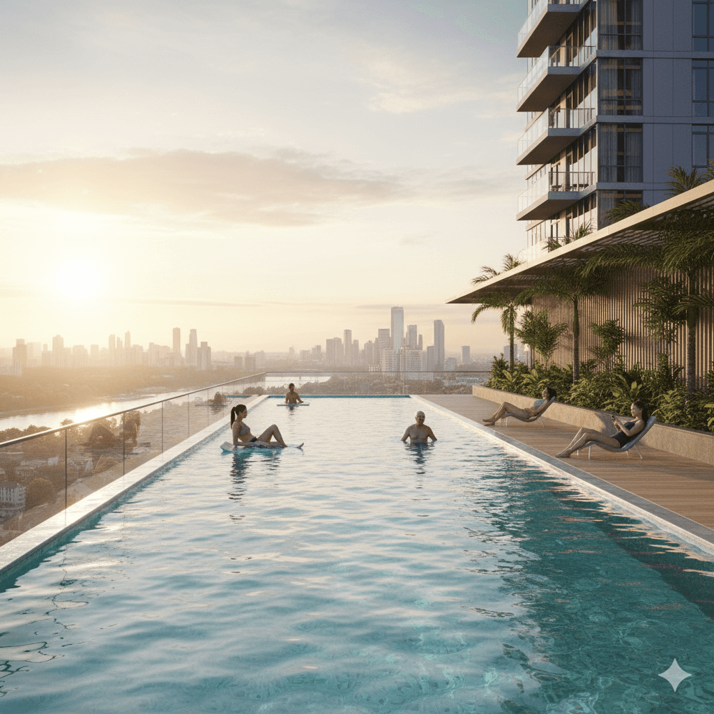 M3M Antalya Hills in sector 79 gurgaon Swimming Pool