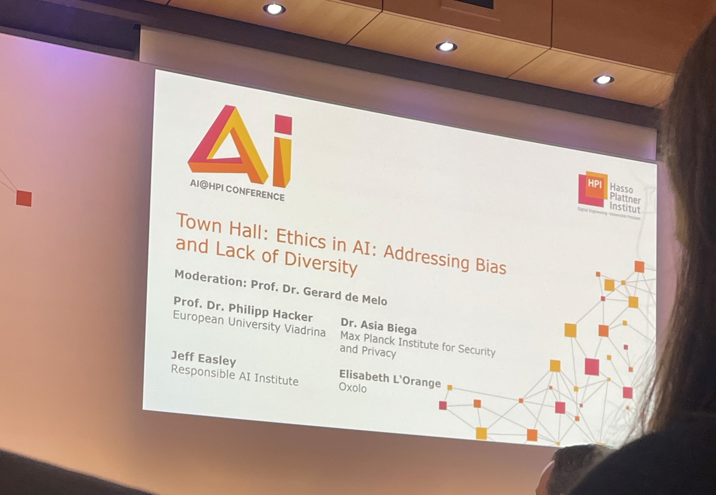 HPI Conference des Hasso Plattner Institute in Potsdam