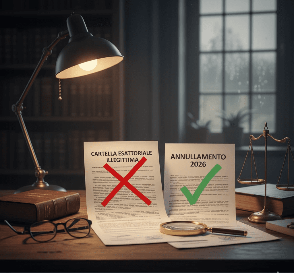 Come annullare una cartella esattoriale illegittima nel 2026