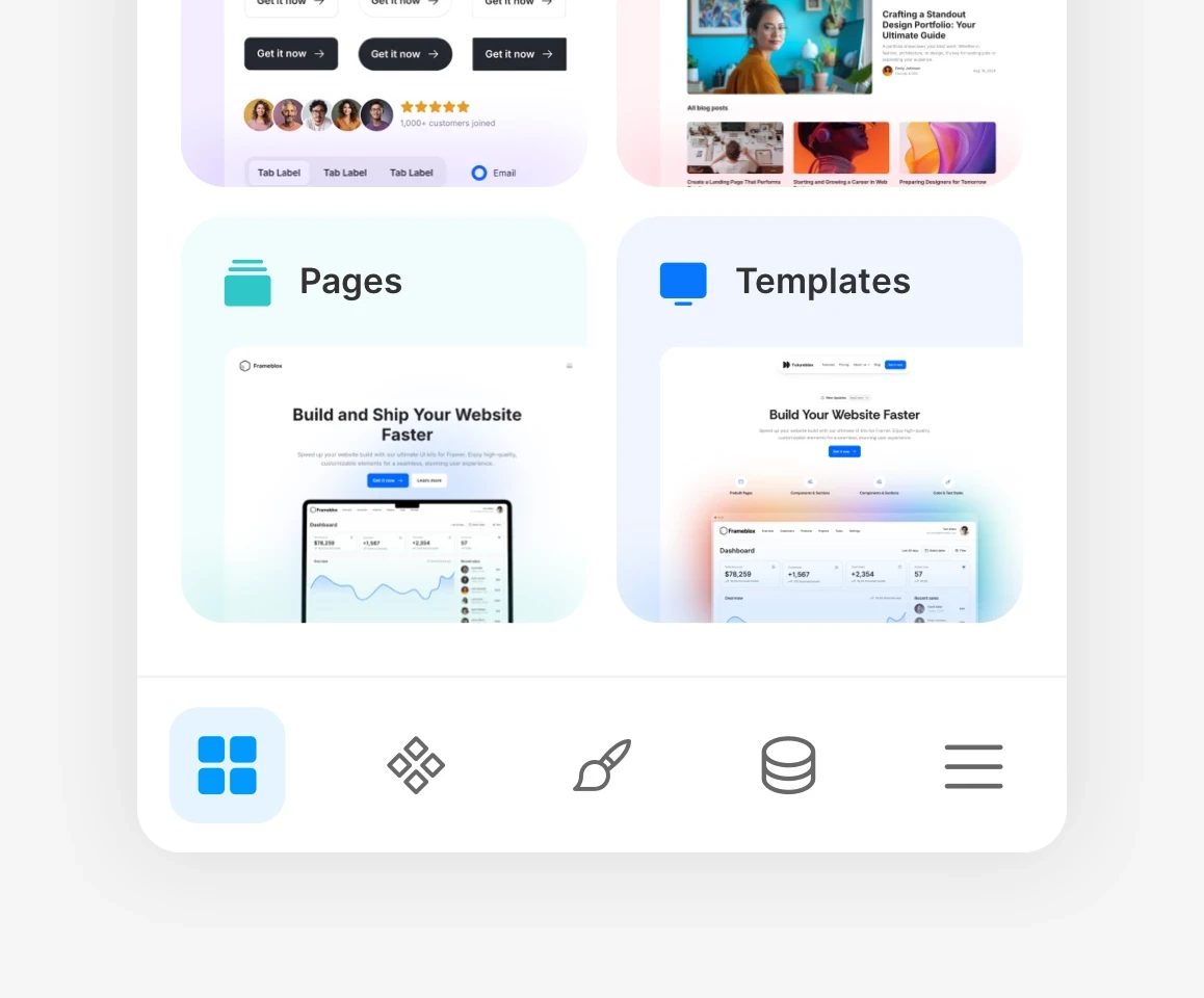 Build Websites Faster in Framer – Frameblox Plugin Just Got Even Better!