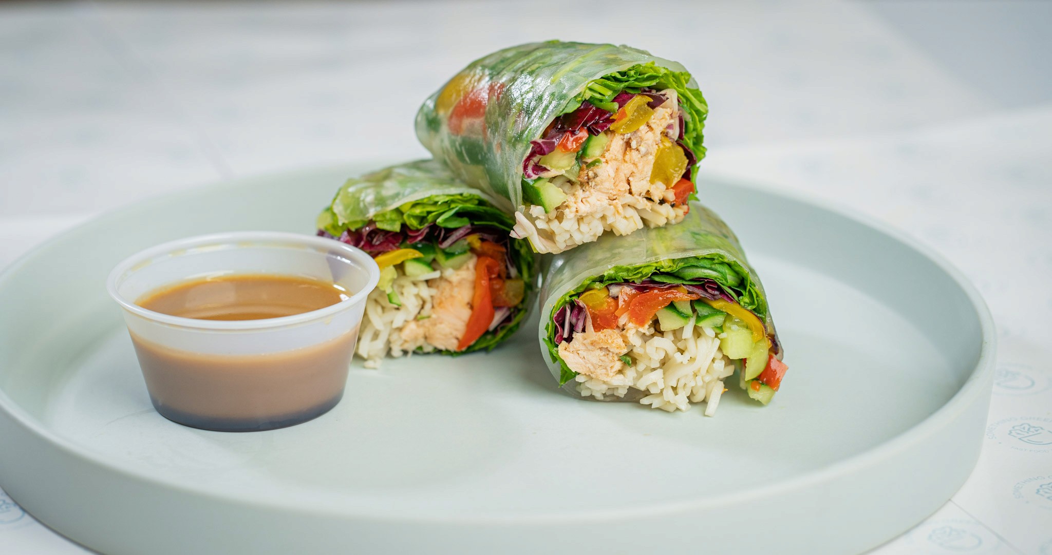 Healthy Fast Food Something Salmon Rice Wrap Salmon Rice Wrap