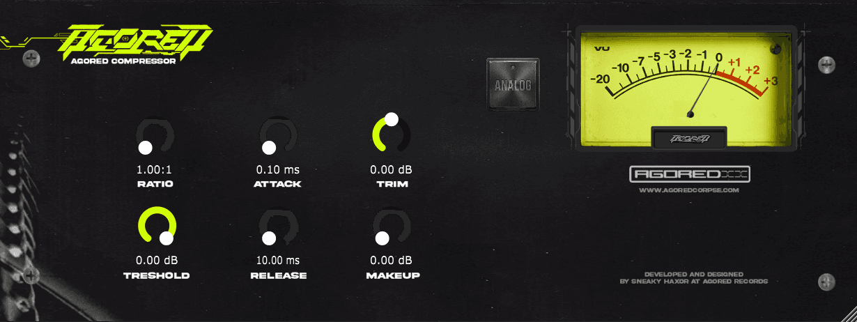 AGORED COMPRESSOR plugin interface