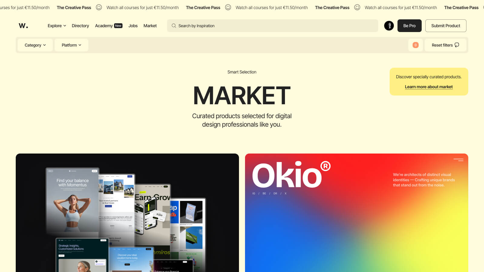 Awwwards Marketplace