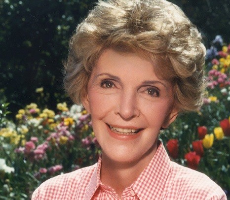Portrait of Nancy Reagan