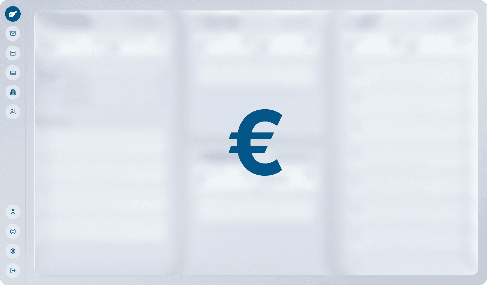 Blid der noch kommede Buchhaltungskomponente