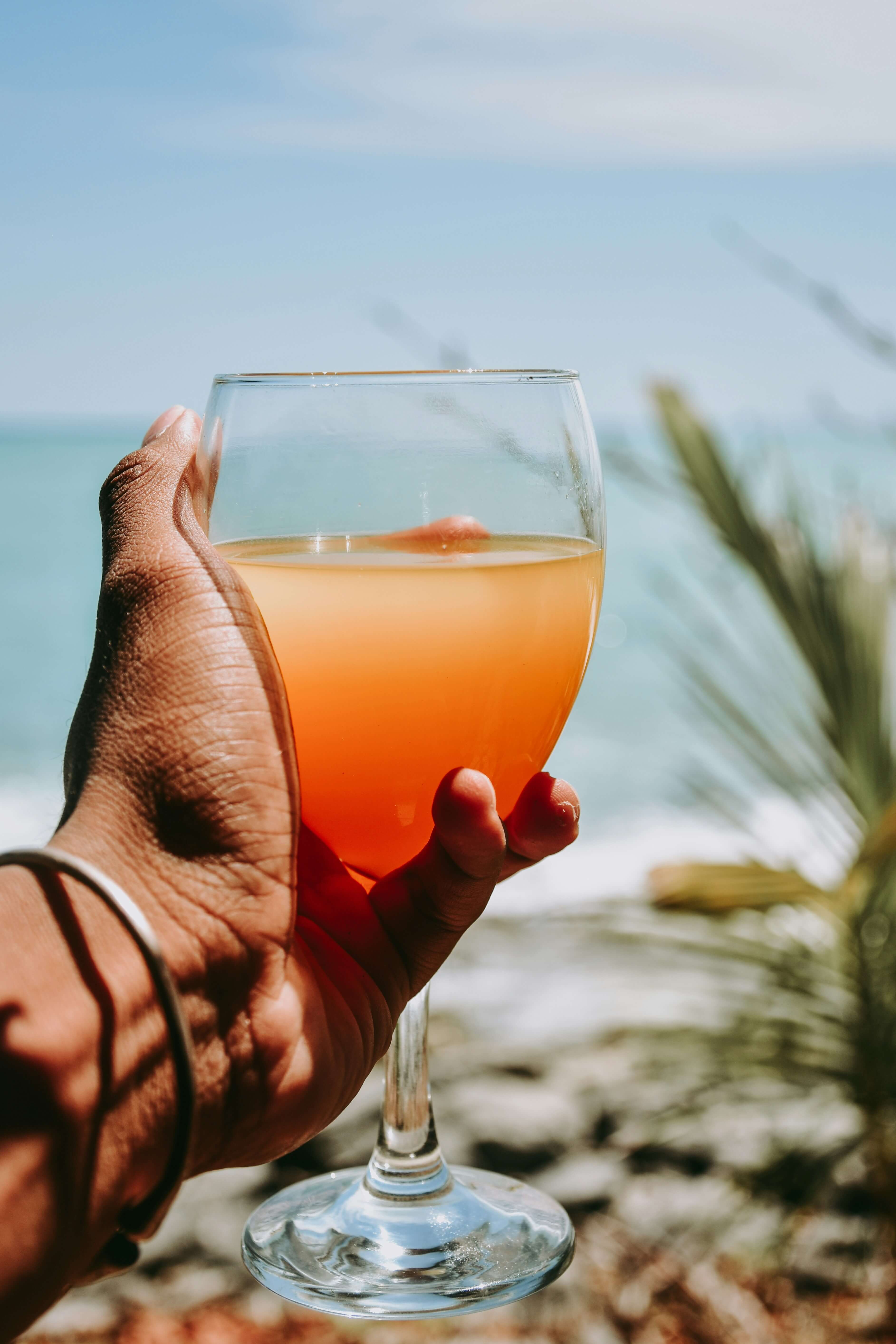 Local island fare and sunset cocktails in Vieques, perfect for enjoying the tropical atmosphere.