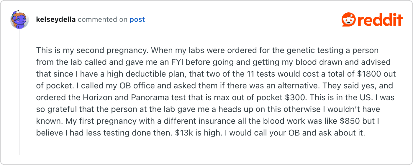 Post on Reddit