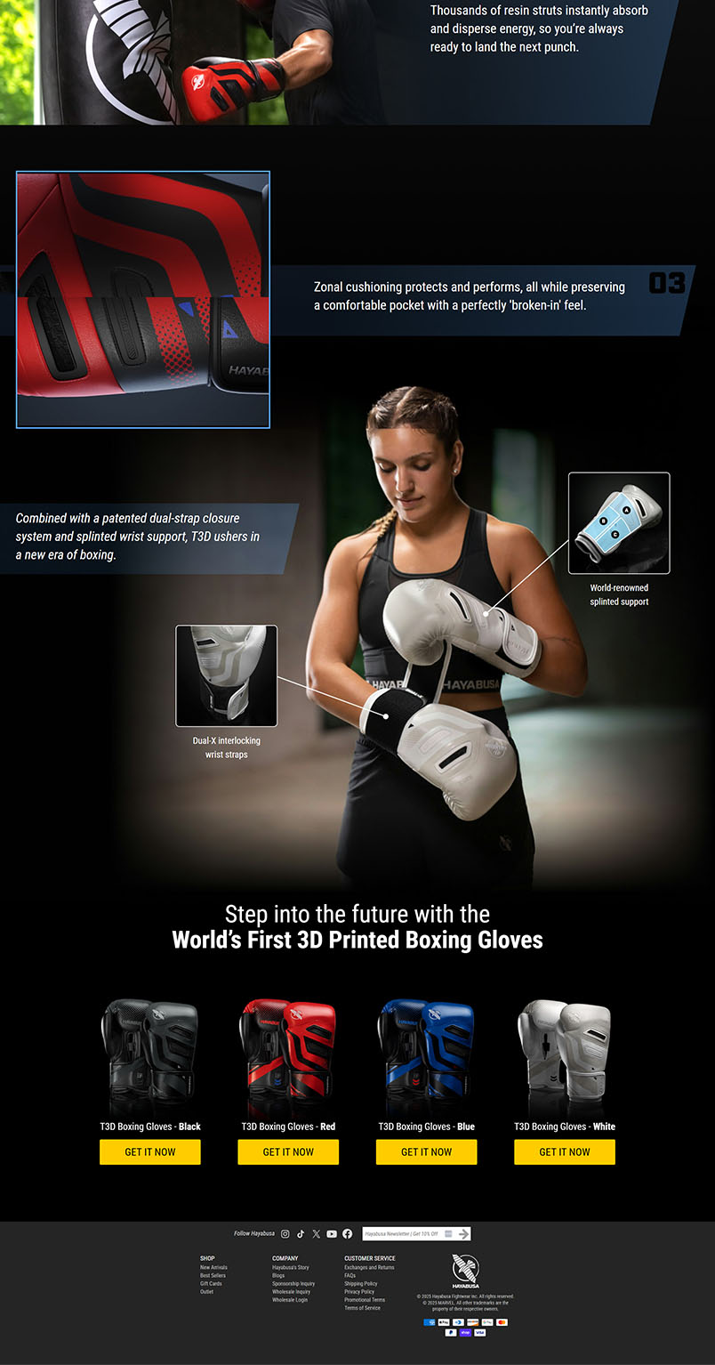 Landing page part 3