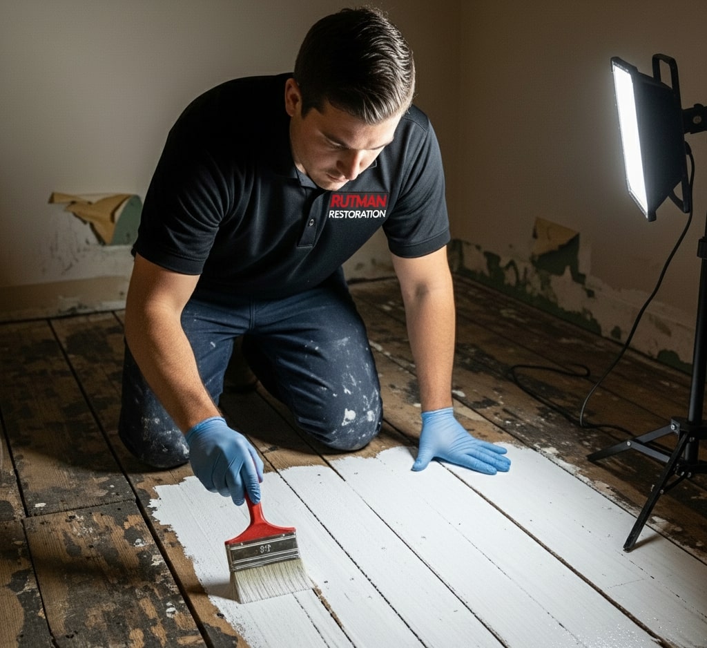 Subfloor odor sealing performed in Forest Grove