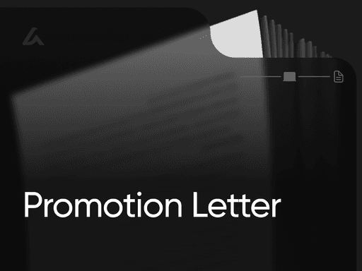 Promotion Letter