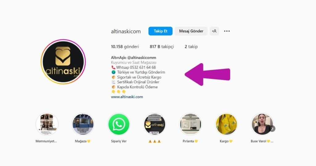 ınstagram bio, ınstagram müşteri hizmetleri