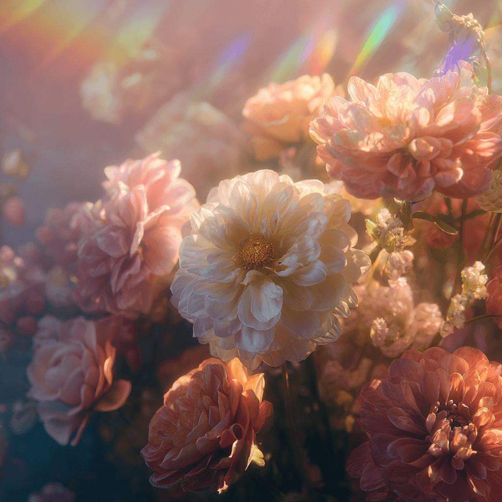love in bloom Apple Watch collection header image featuring floral, pride, and summer.