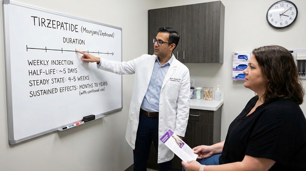 How long does tirzepatide last