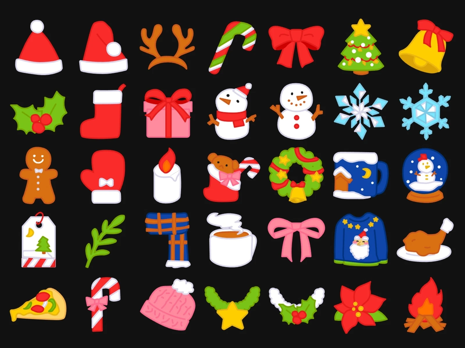 Framerベクターセット。