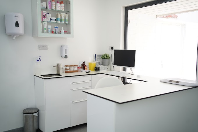 الجزء الداخلي من عيادات نوبل البيطرية في جميرا 3.