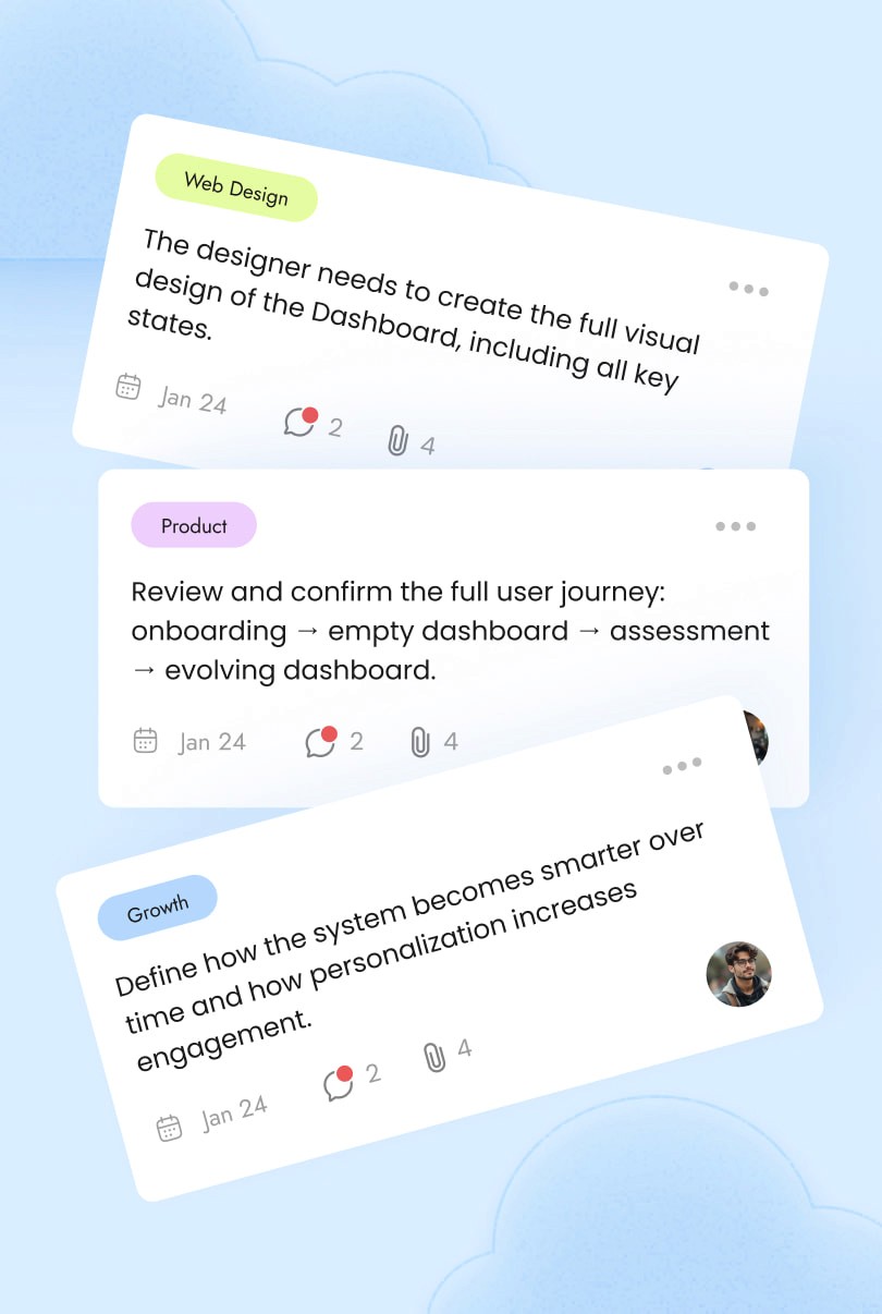 3 task card