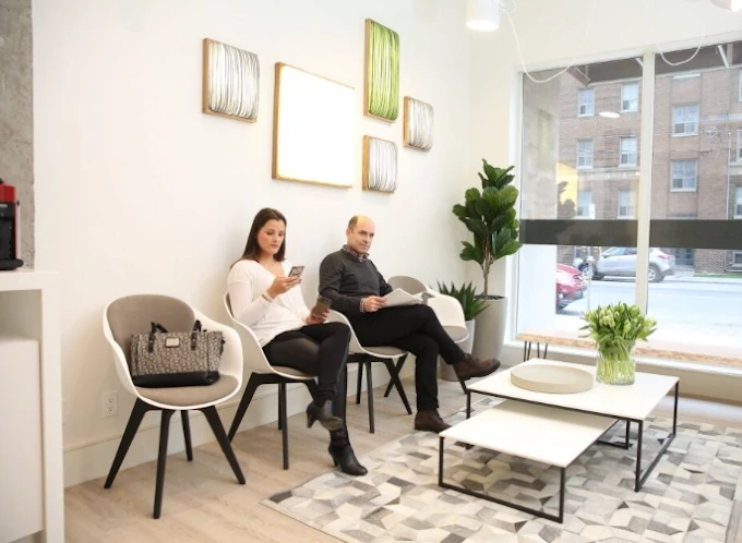 Patients waiting for their appointment at Midtown Dental Studio on Eglinton in Midtown Toronto, Ontario | Best Dentist in Midtown Toronto, Ontario
