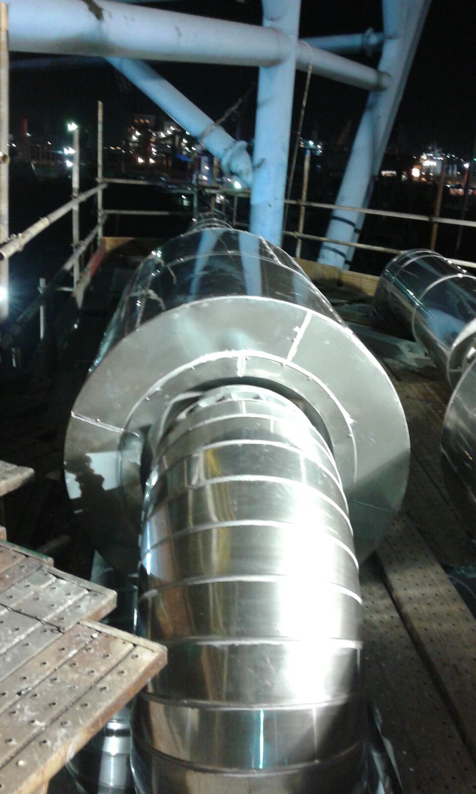 Galvanized Steel Cladding for Process Facilities