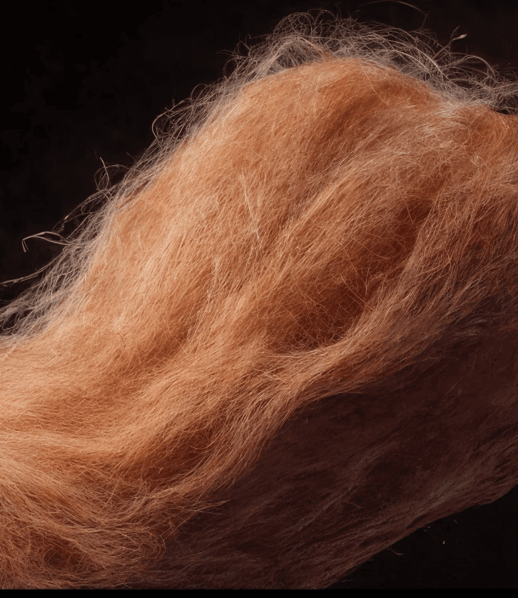 Tobacco alternatives: strands of amber fiber