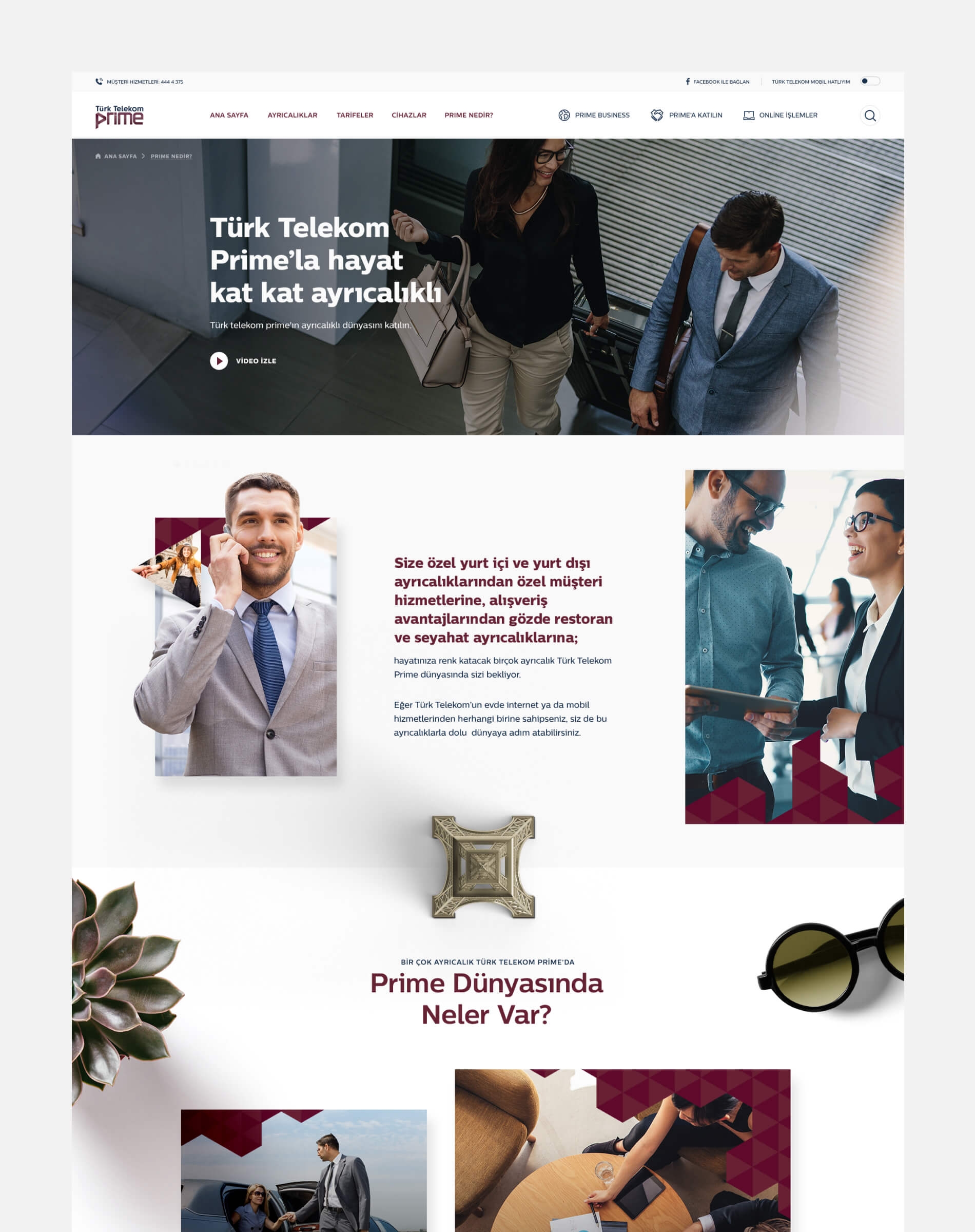 Business people walking and talking outdoors, illustrating exclusive benefits and premium services of Turk Telekom Prime membership.