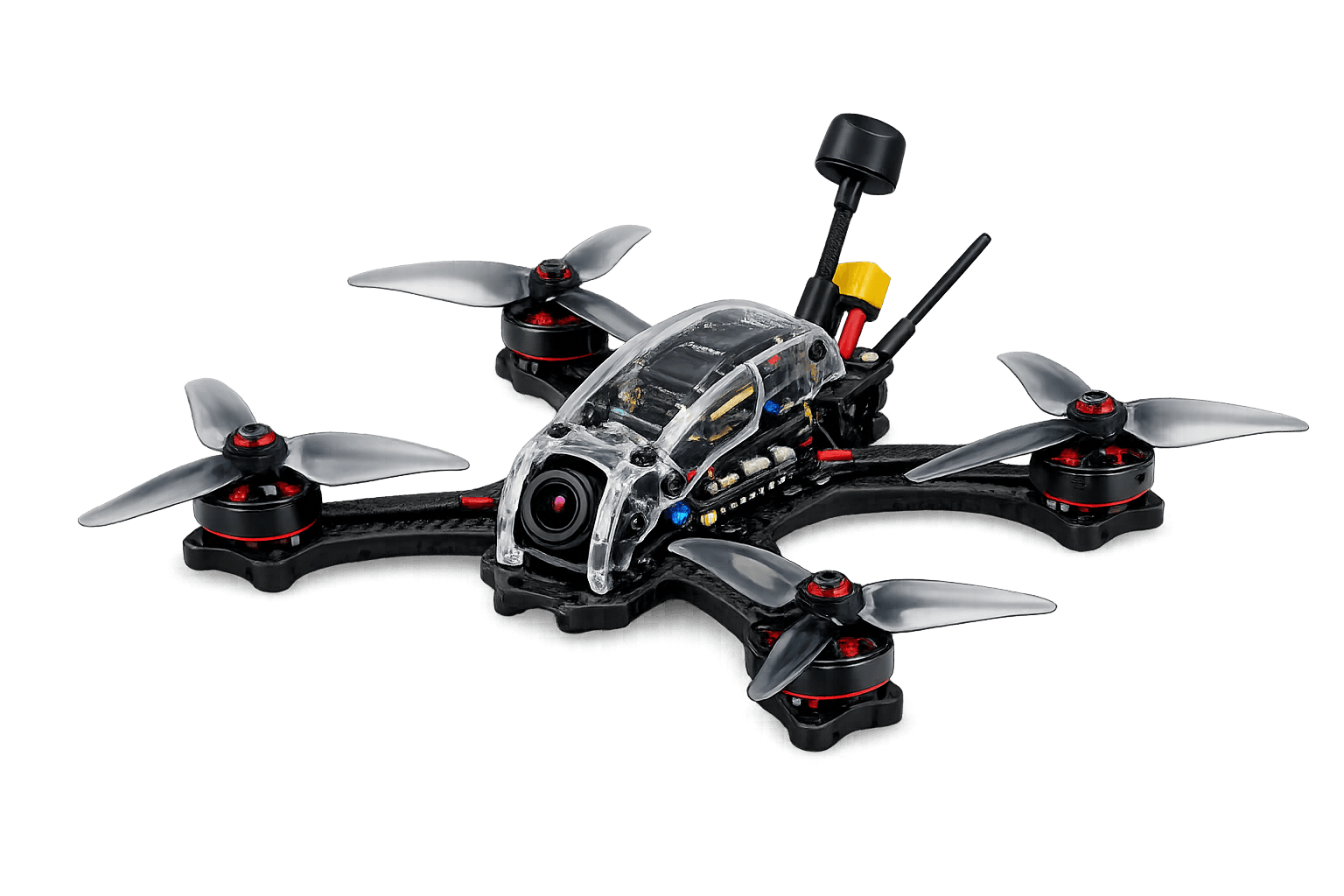 Bild von einer FPV-Drohne