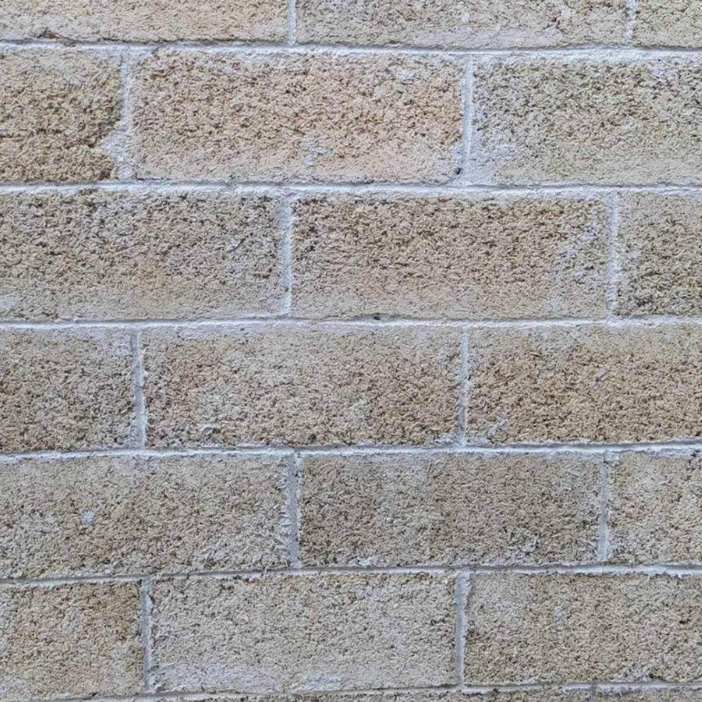 a hempcrete wall
