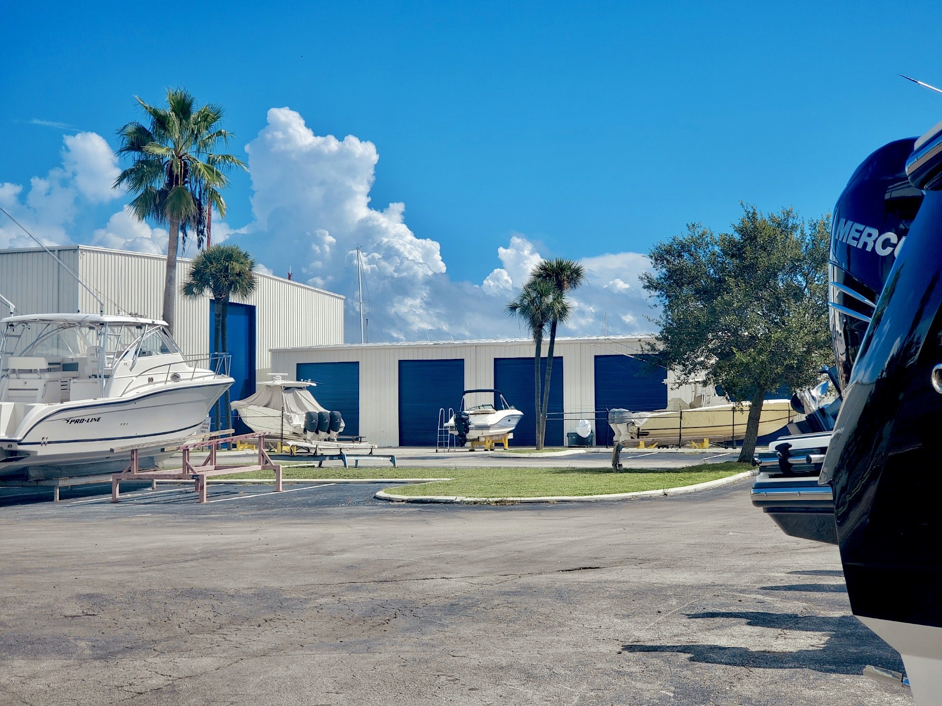 Taylor creek marina storage area