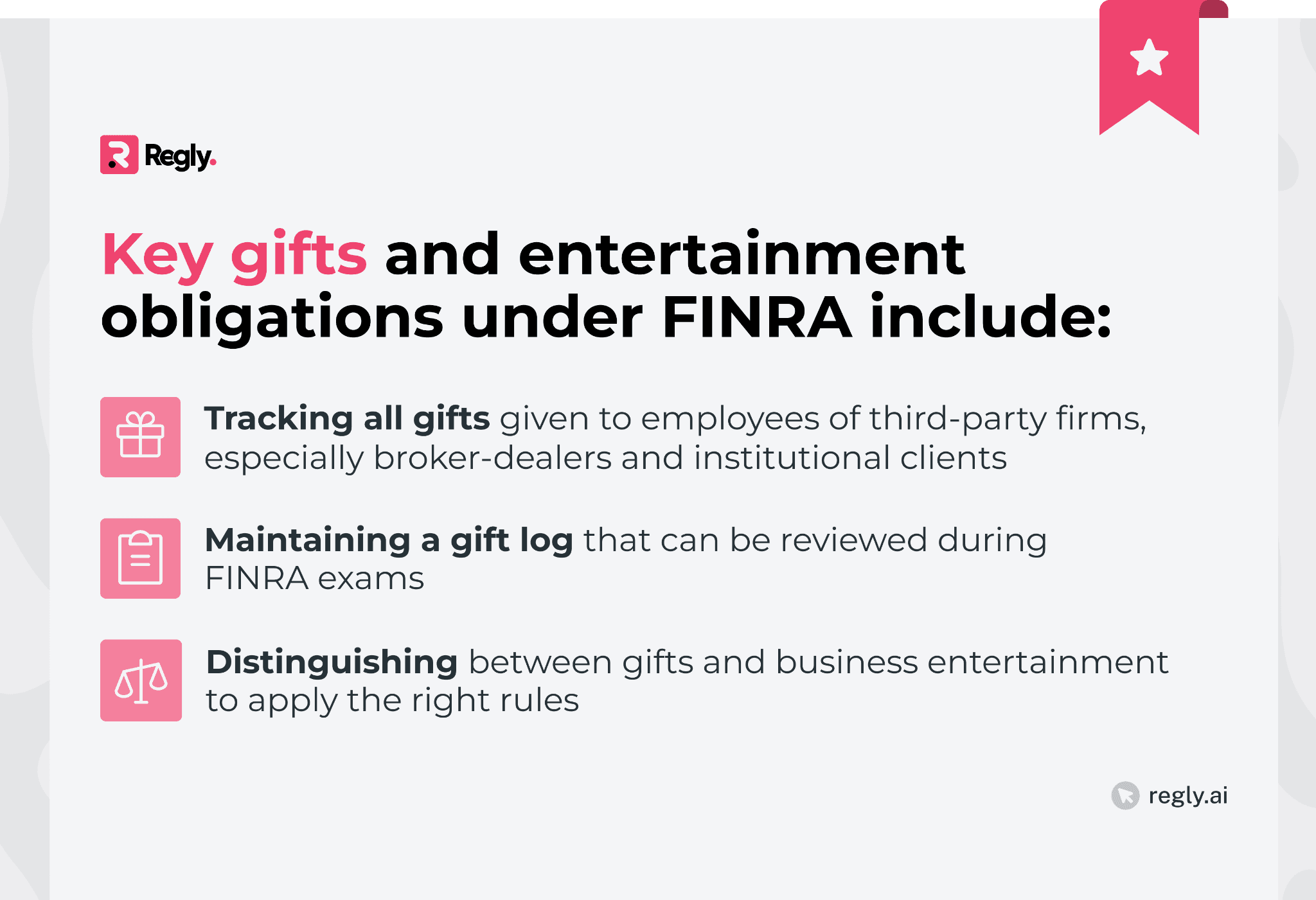 Gifts and Entertainment Obligations