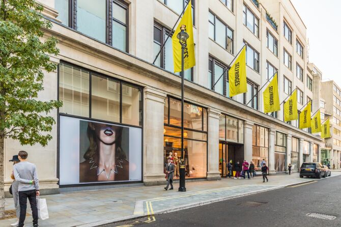 Explore the High-End Stores at Selfridges