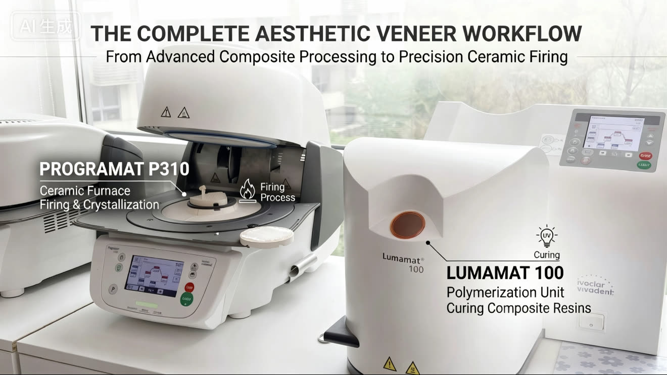 A&S Dental veneer workflow equipment