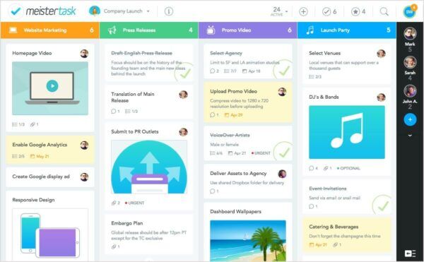 MeisterTask task management software