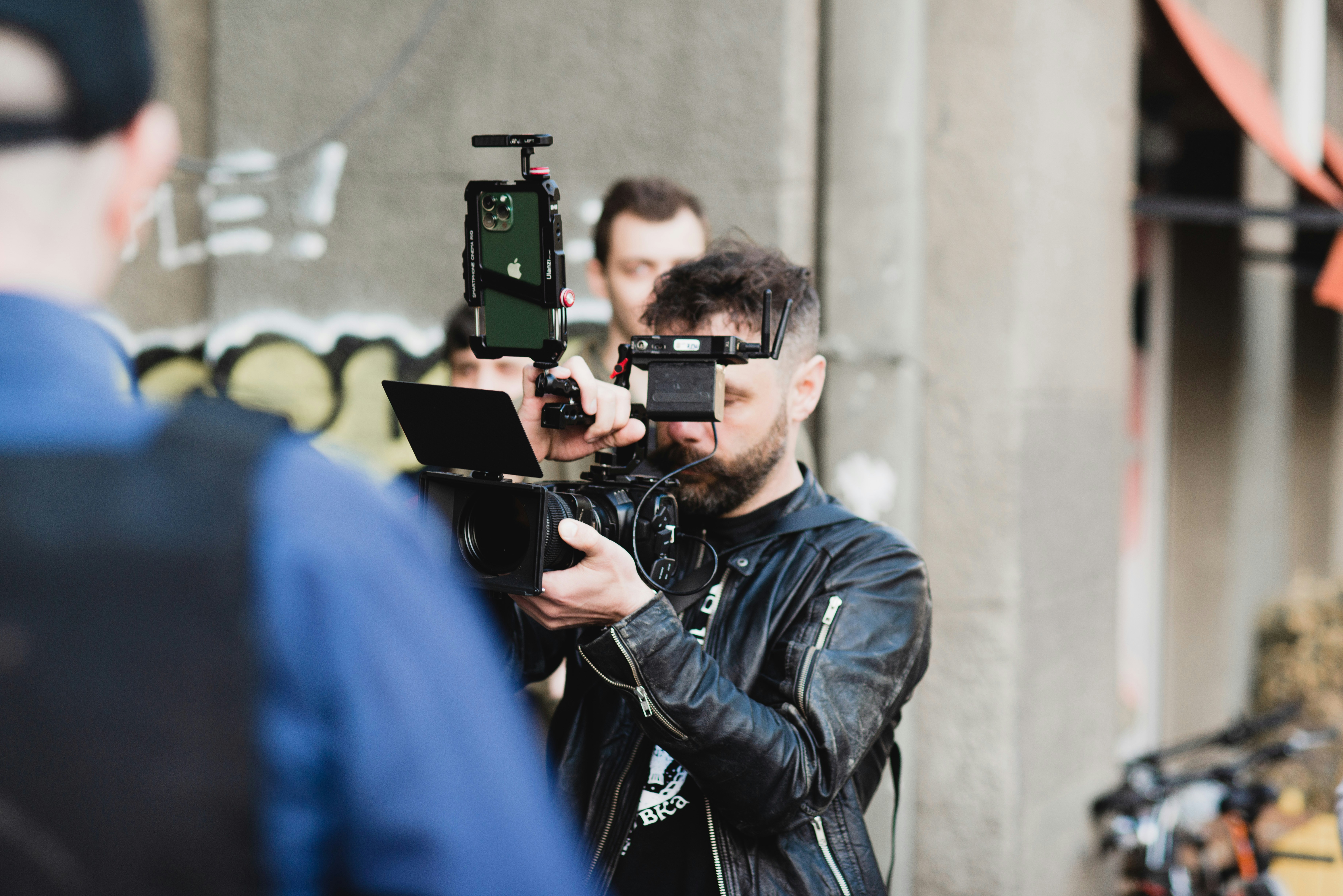 man with camera - Bright Spring Color Analysis