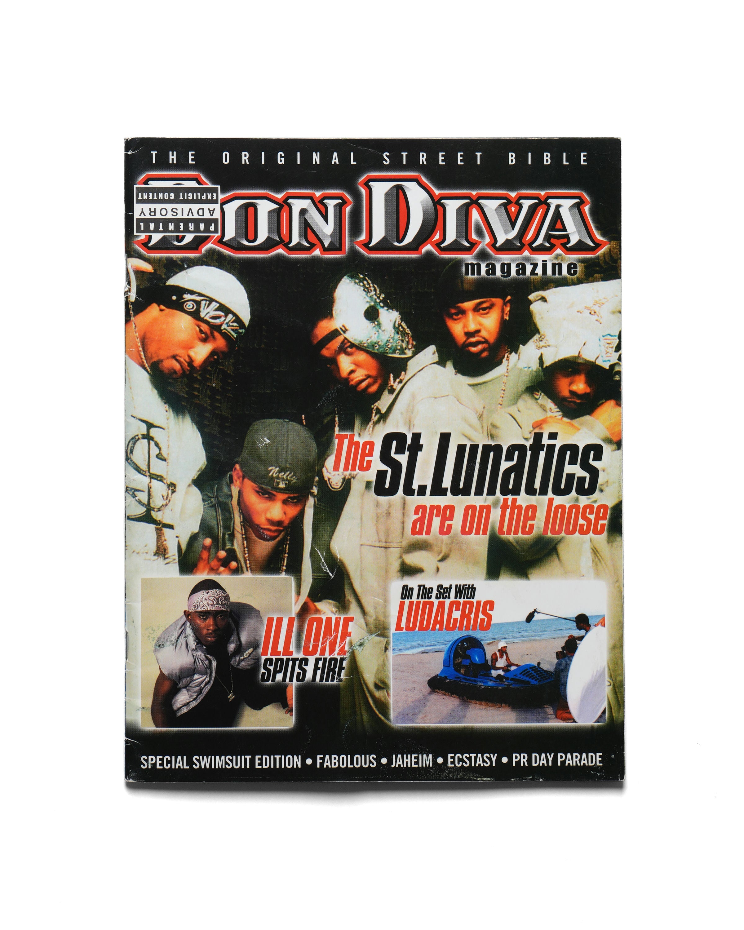 Don Diva - Volume 2 - Issue 7 2001 - Back Cover