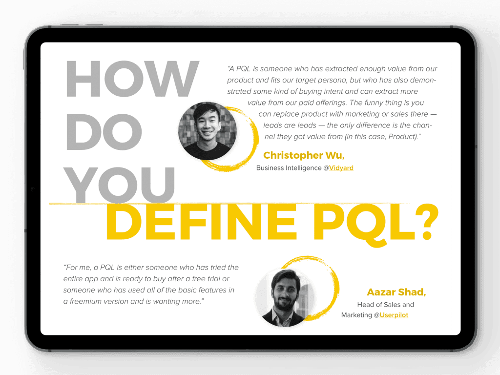 defining a pql is important for a winning Product Qualified Lead process