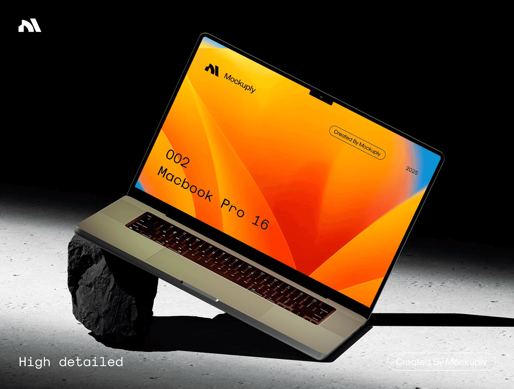 MacBook Pro 16 inch mockup