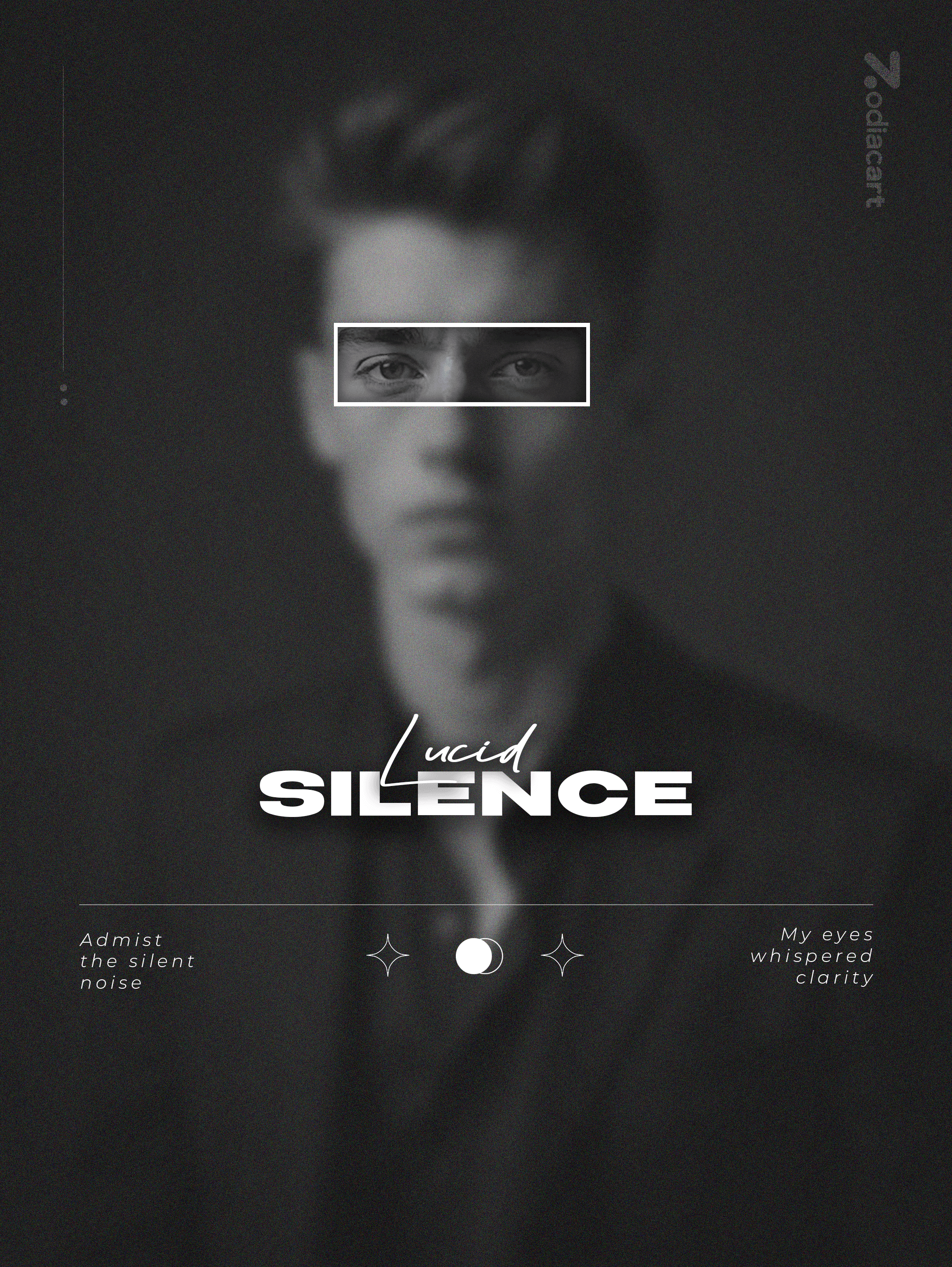 Portrait of portfolio creator – back view