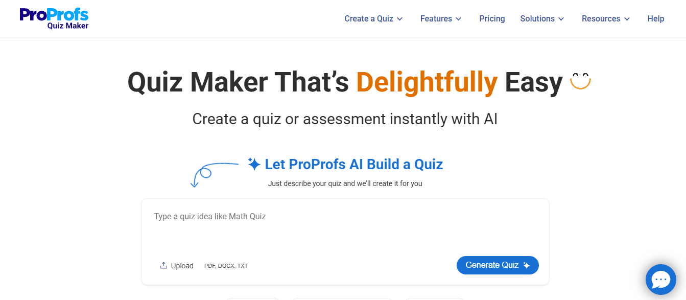 ProProfs Quiz Maker