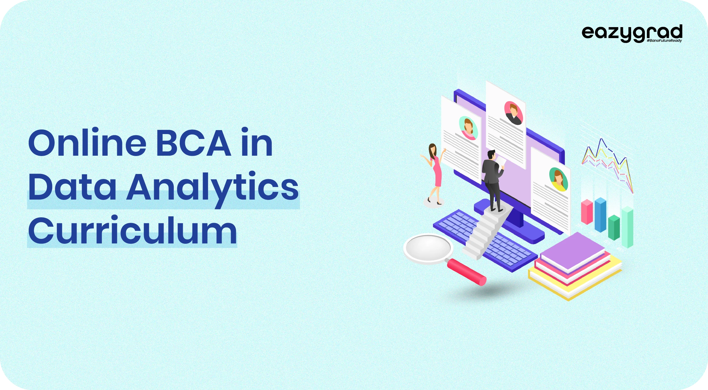 Image for the blog online BCA in Data Analytical curriculam