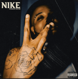 Album artwork for “Nike” by Charlie Mayne, Burlington Vermont independent music artist.