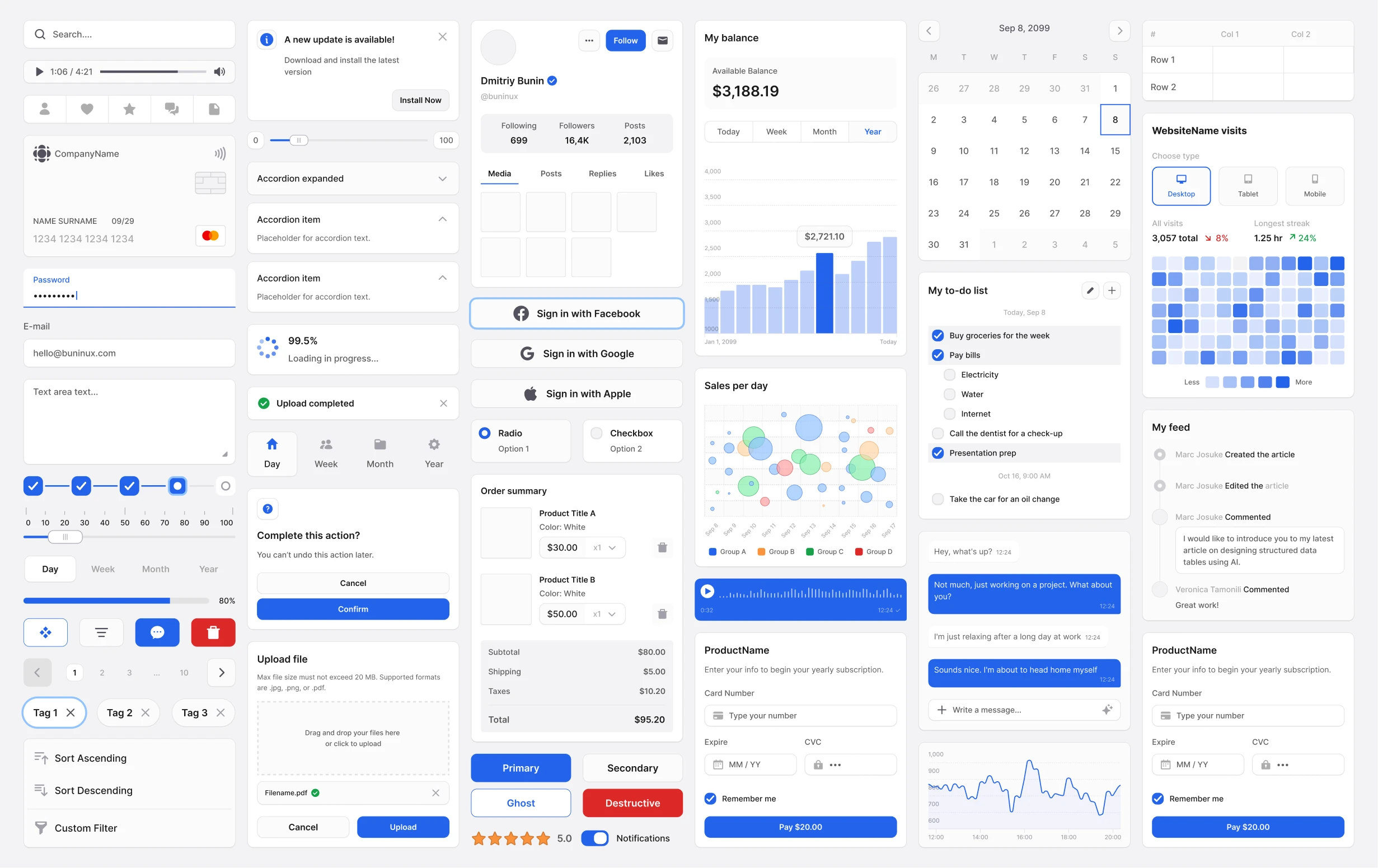 Figma UI Kit