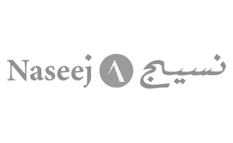 Naseej logo in original colors