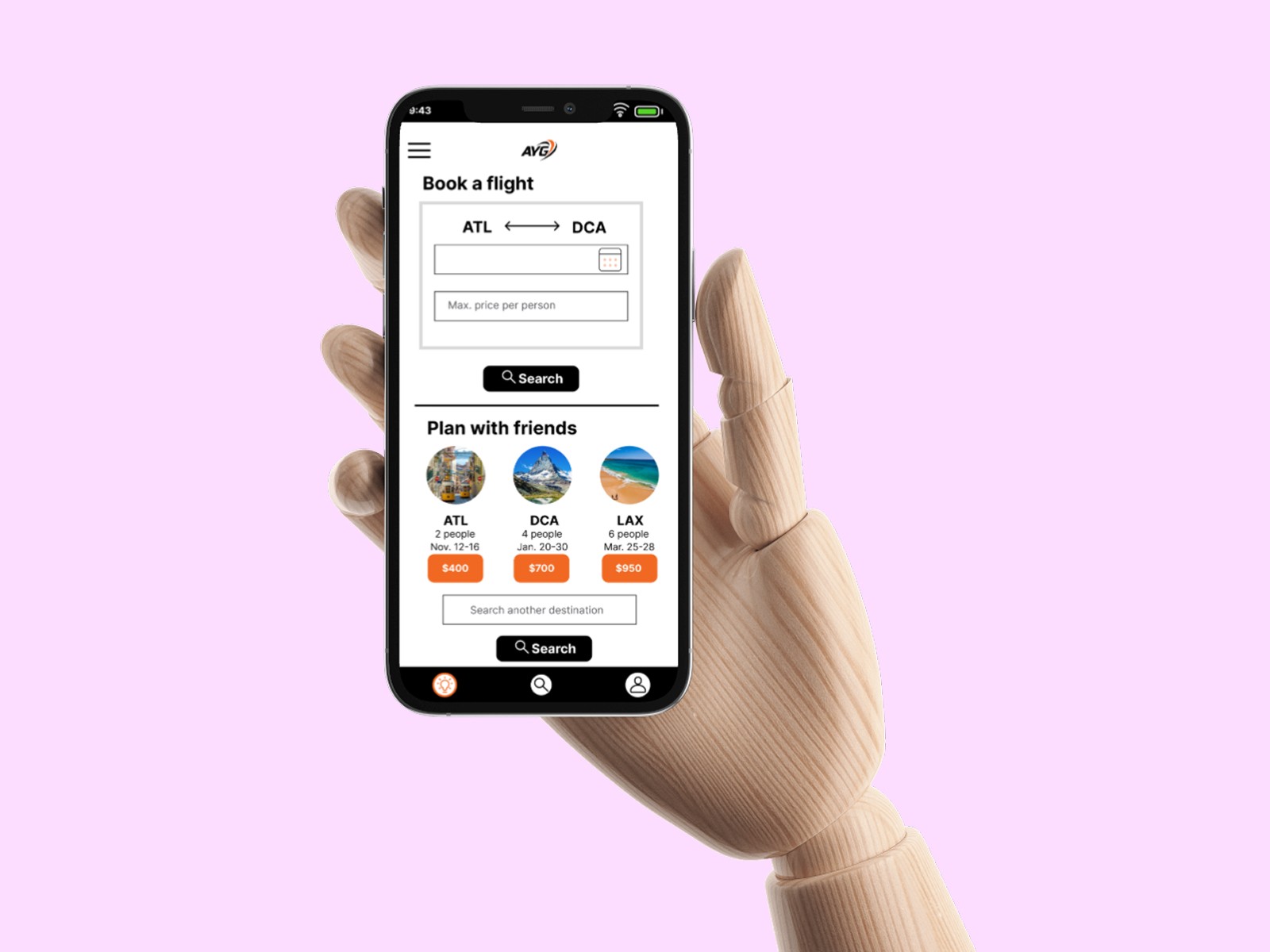 Isometric Illustration Phone and Card