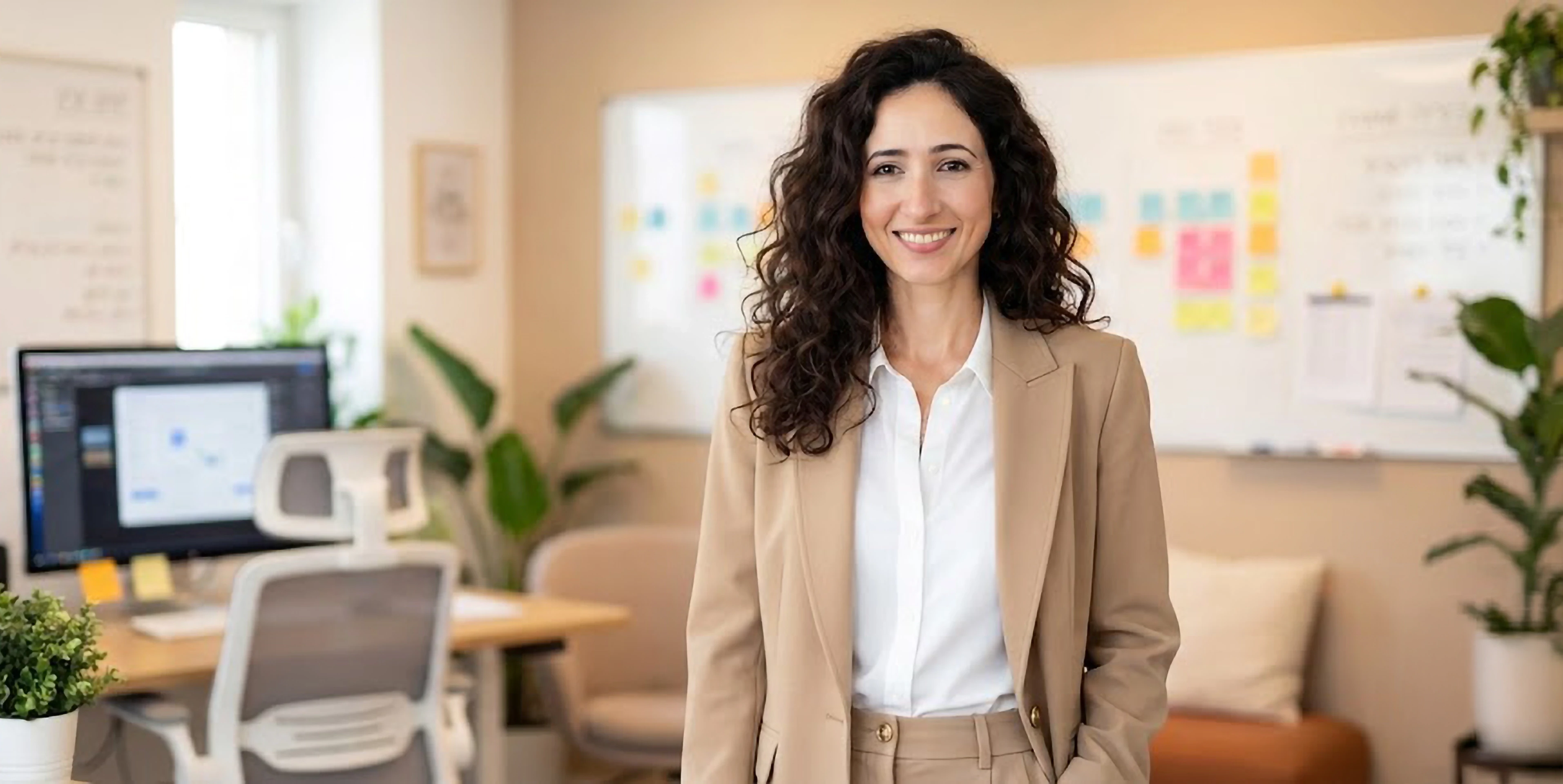Portrait of Dafna Yehiel, founder of Nudgix Studio, specializing in UX/UI design strategies for AI startups and investor-ready MVPs