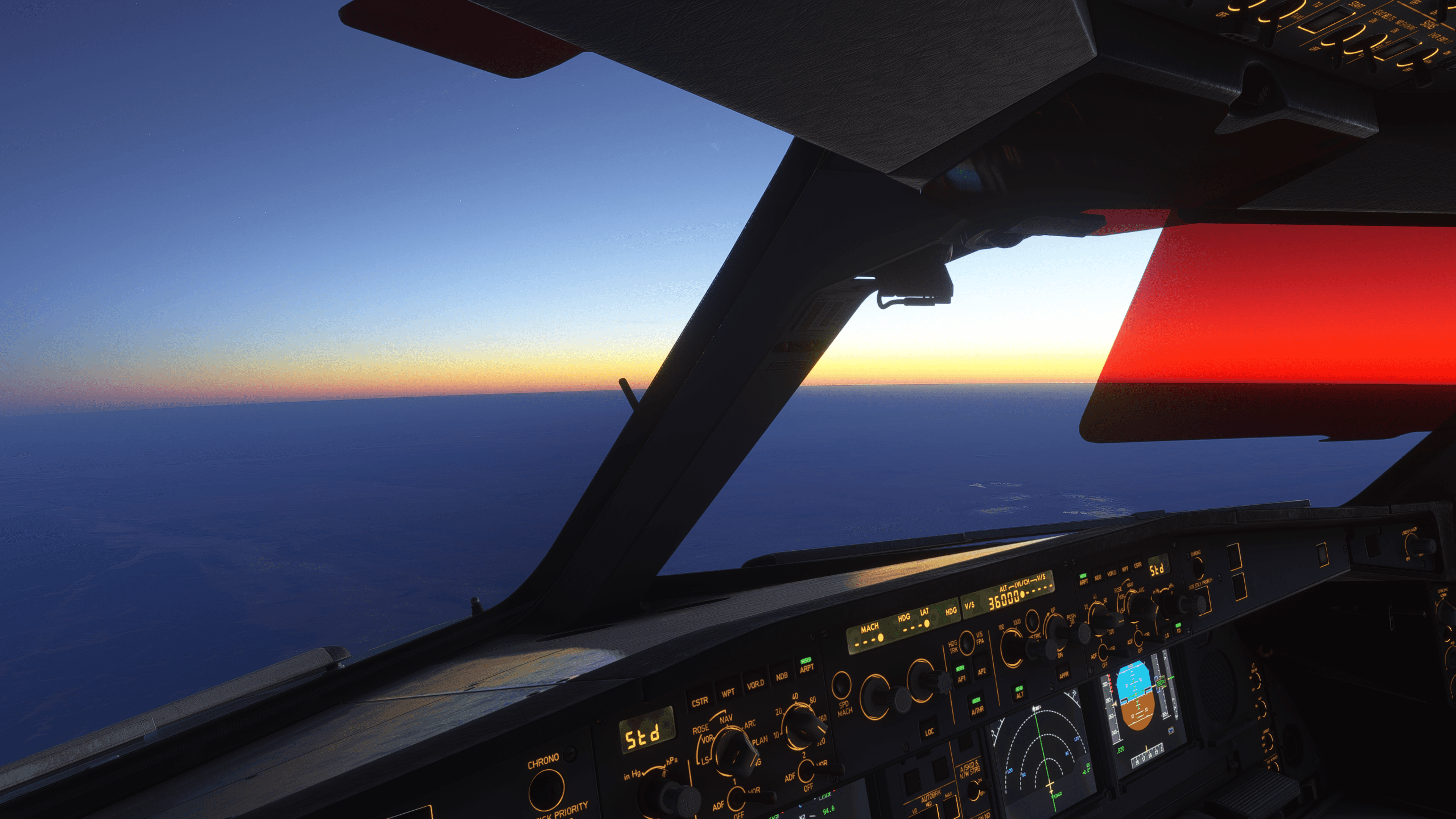 modern dark blue interior with men