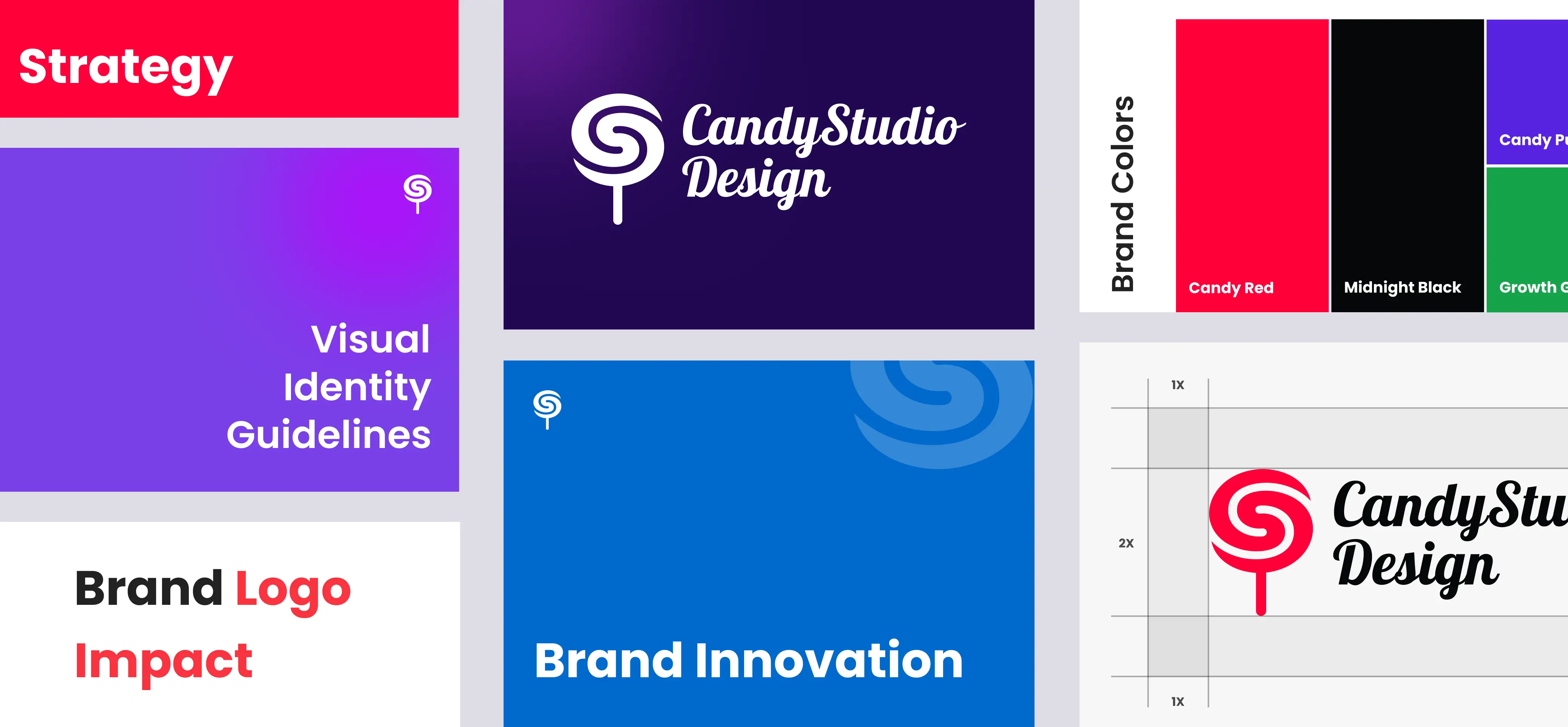 CandyStudio Branding Design Impact