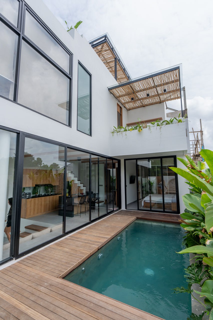 A new 3-bedroom villa in Bingin, the last available unit in a boutique complex, located only 2 minutes from Bingin Beach