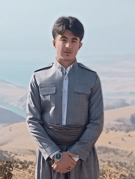 Portrait of portfolio creator – front view